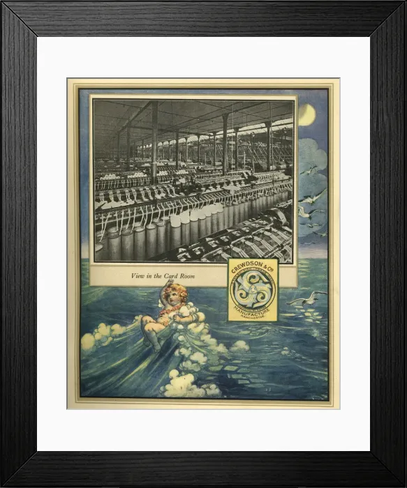 Framed Print : Amalgamated Cotton Mills Trust Ltd, 1920 Framed Print : Amalgamated Cotton Mills Trust Ltd, 1920