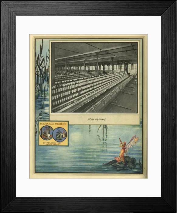 Framed Print : Amalgamated Cotton Mills Trust Ltd, 1920