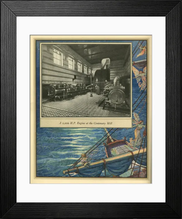 Framed Print : Amalgamated Cotton Mills Trust Ltd, 1920 Framed Print : Amalgamated Cotton Mills Trust Ltd, 1920