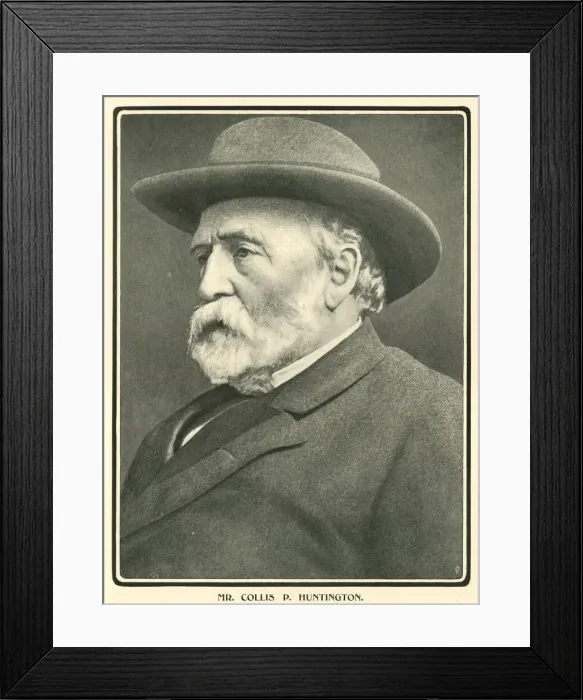 Framed Print : Collis P Huntington, founder of South Pacific Railway Framed Print : Collis P Huntington, founder of South Pacific Railway