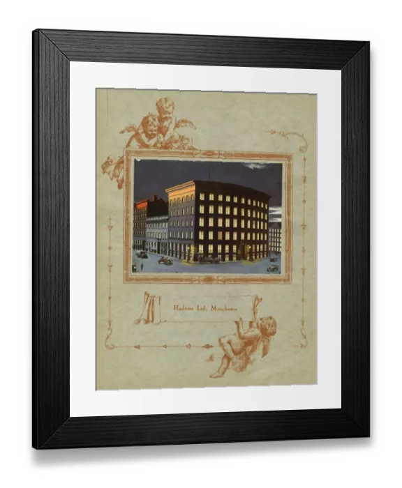 Framed Print : Haslams Ltd, Manchester Framed Print : Haslams Ltd, Manchester