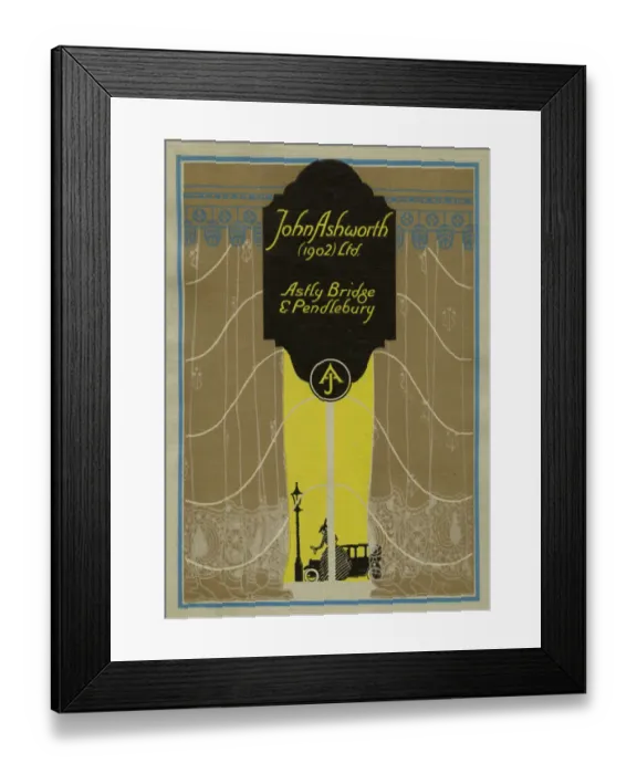 Framed Print : John Ashworth (1902) Ltd, Astly Bridge & Pendlebury