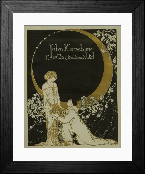 Framed Print : John Kershaw & Co (Bolton) Ltd, Lancashire Framed Print : John Kershaw & Co (Bolton) Ltd, Lancashire