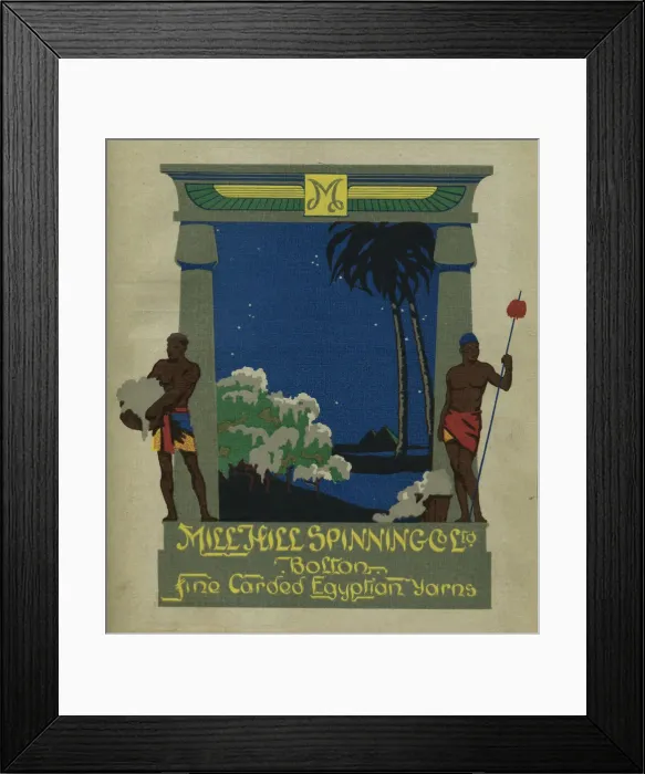 Framed Print : Mill Hill Spinning Co Ltd, Bolton, Lancashire Framed Print : Mill Hill Spinning Co Ltd, Bolton, Lancashire