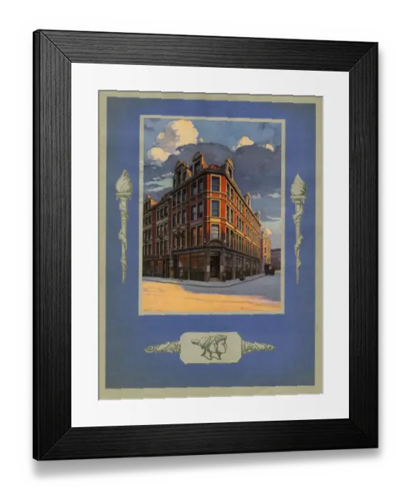Framed Print : The Cellular Clothing Co Ltd, Fore Street, London Framed Print : The Cellular Clothing Co Ltd, Fore Street, London