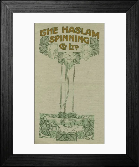 Framed Print : The Haslam Spinning Co Ltd Framed Print : The Haslam Spinning Co Ltd