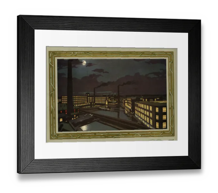 Framed Print : The Haslam Spinning Co Ltd Framed Print : The Haslam Spinning Co Ltd