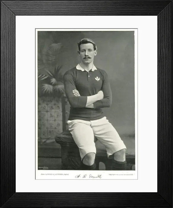 Framed Print : A R Smith, Scotland Rugby International player Framed Print : A R Smith, Scotland Rugby International player