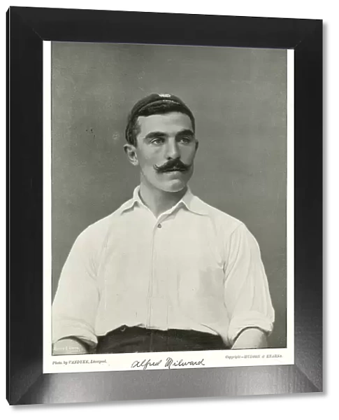 Alfred Milward, Everton and England football player