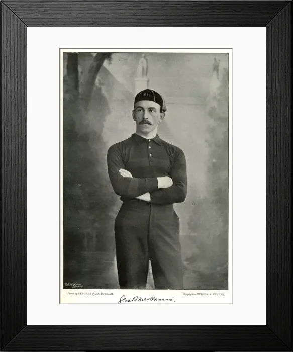 Framed Print : Gerald N A Harris, Rugby player Framed Print : Gerald N A Harris, Rugby player