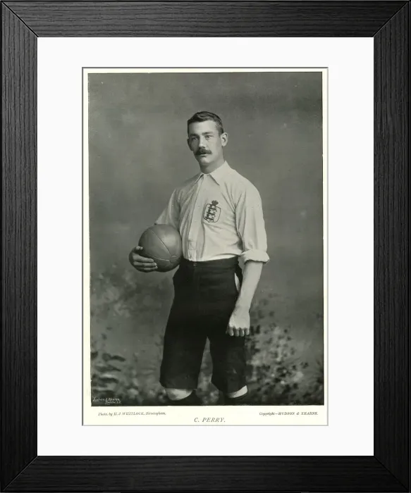 Framed Print : C Perry, West Bromwich Albion and England footballer Framed Print : C Perry, West Bromwich Albion and England footballer