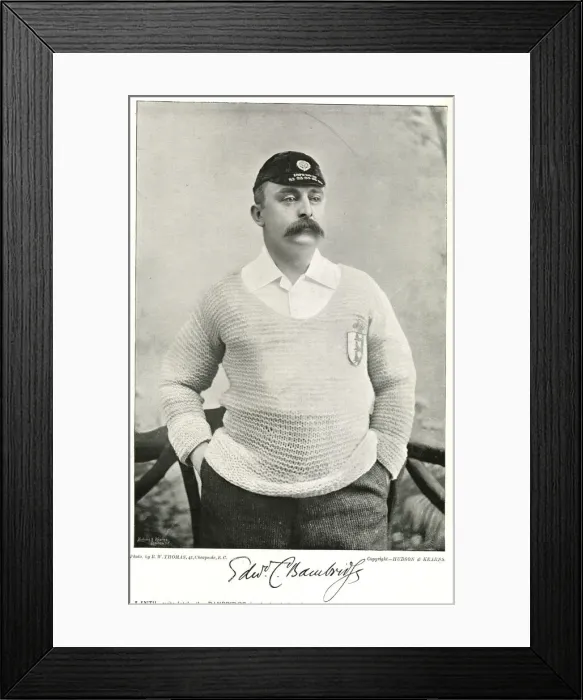 Framed Print : Edward C Bambridge, Corinthians and England International Framed Print : Edward C Bambridge, Corinthians and England International
