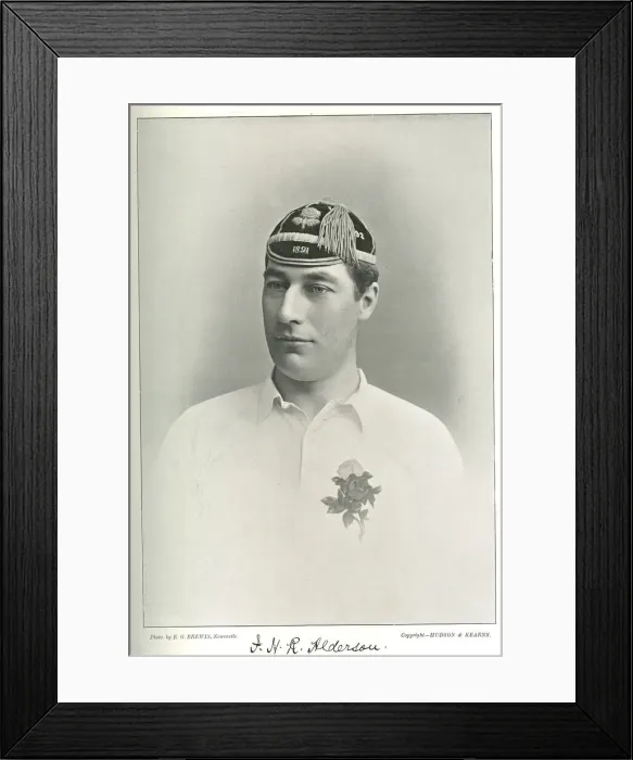 Framed Print : F R Alderson, England International Rugby player Framed Print : F R Alderson, England International Rugby player