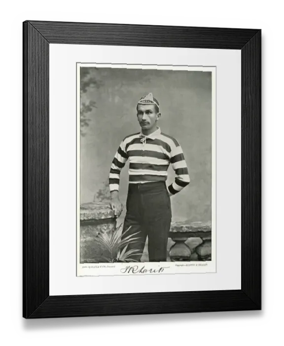 Framed Print : F R Loveitt, Rugby Union player Framed Print : F R Loveitt, Rugby Union player