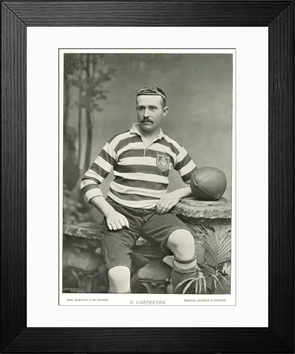 Framed Print : G Carpenter, Rugby player Framed Print : G Carpenter, Rugby player