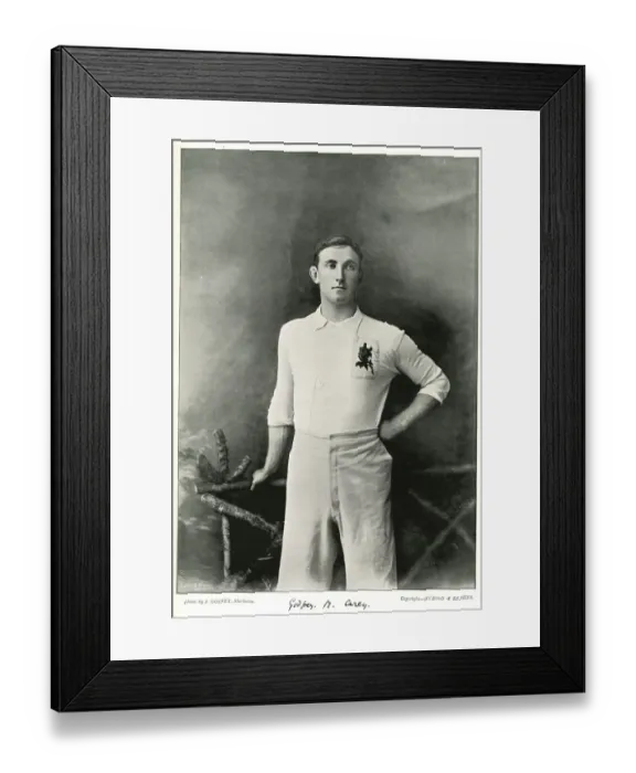 Framed Print : Godfrey M Carey, England International Rugby player Framed Print : Godfrey M Carey, England International Rugby player