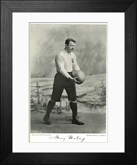 Framed Print : Harry Varley, England International Rugby player Framed Print : Harry Varley, England International Rugby player