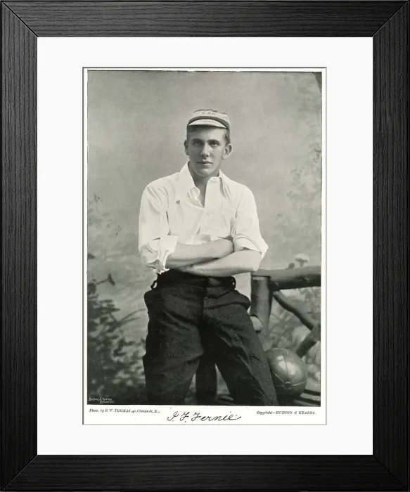 Framed Print : J F Fernie, Corinthians FC footballer Framed Print : J F Fernie, Corinthians FC footballer