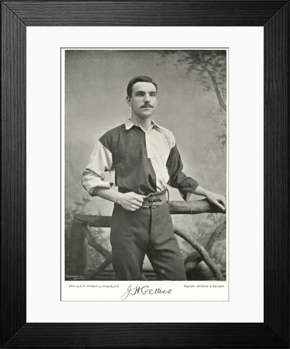 Framed Print : J H Gettins, Millwall and Middlesbrough footballer Framed Print : J H Gettins, Millwall and Middlesbrough footballer