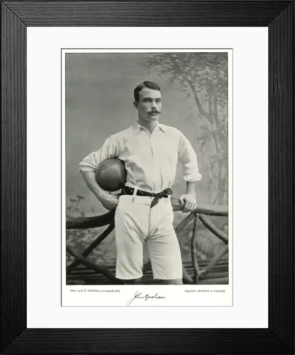 Framed Print : John Graham, Captain of Millwall FC Framed Print : John Graham, Captain of Millwall FC