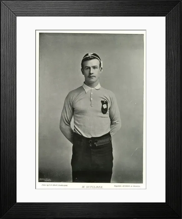 Framed Print : M Sutcliffe, Rugby player Framed Print : M Sutcliffe, Rugby player