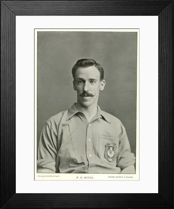 Framed Print : R H Boyle, Everton Football player Framed Print : R H Boyle, Everton Football player