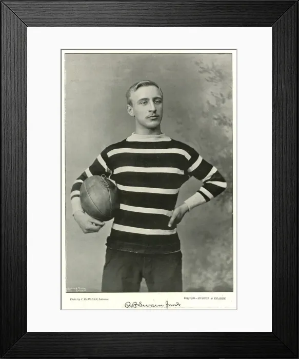 Framed Print : R P Swain, Rugby player Framed Print : R P Swain, Rugby player