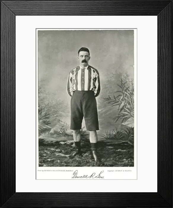 Framed Print : Donald R Gow, Rangers and Scotland International player Framed Print : Donald R Gow, Rangers and Scotland International player