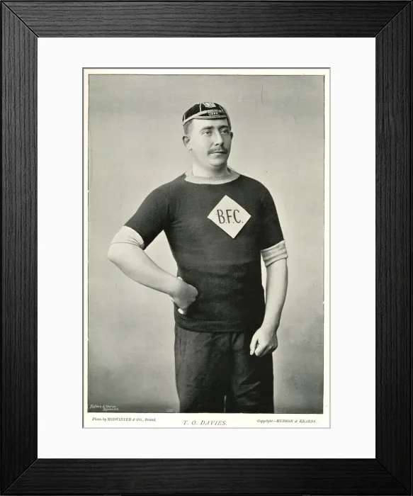 Framed Print : T O Davies, Rugby player Framed Print : T O Davies, Rugby player