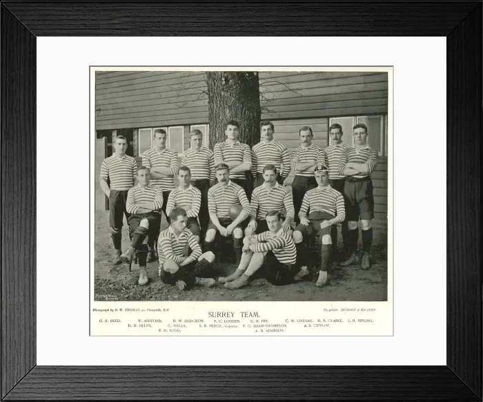 Framed Print : Surrey Rugby Union Team Framed Print : Surrey Rugby Union Team