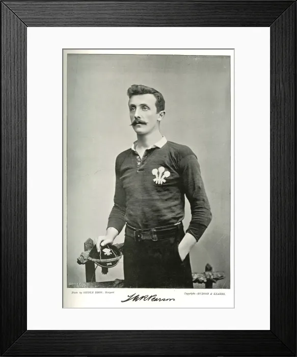 Framed Print : T W Pearson, Wales International Rugby player Framed Print : T W Pearson, Wales International Rugby player