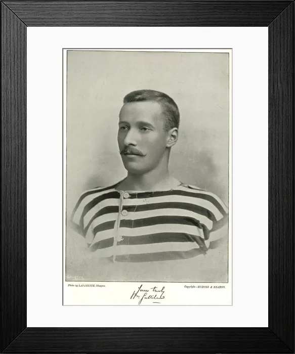 Framed Print : William Gulliland, Scotland International footballer Framed Print : William Gulliland, Scotland International footballer