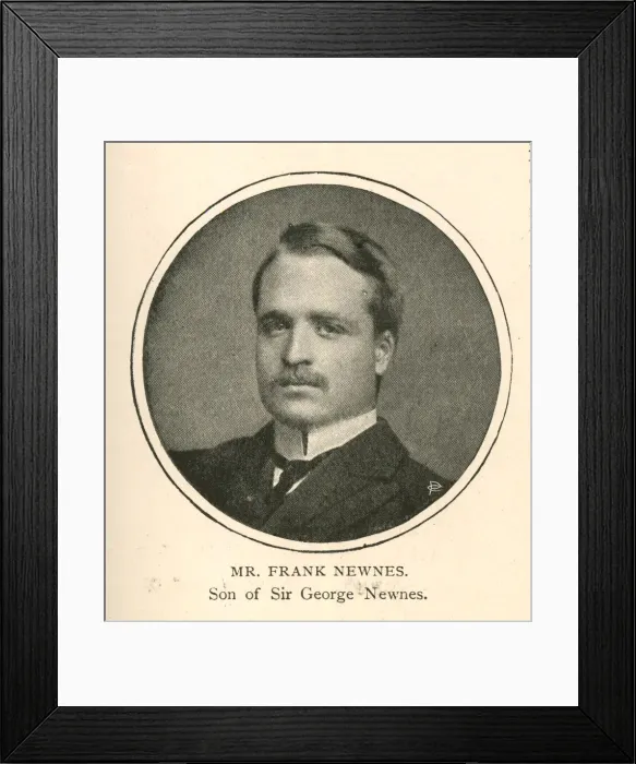 Framed Print : Frank Newnes, son of Sir George Newnes, publisher Framed Print : Frank Newnes, son of Sir George Newnes, publisher