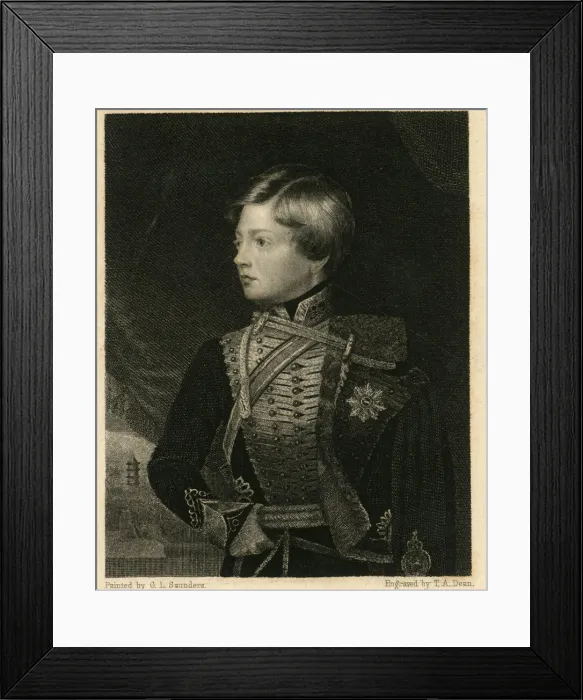 Framed Print : Prince George Frederick Alexander of Cumberland Framed Print : Prince George Frederick Alexander of Cumberland