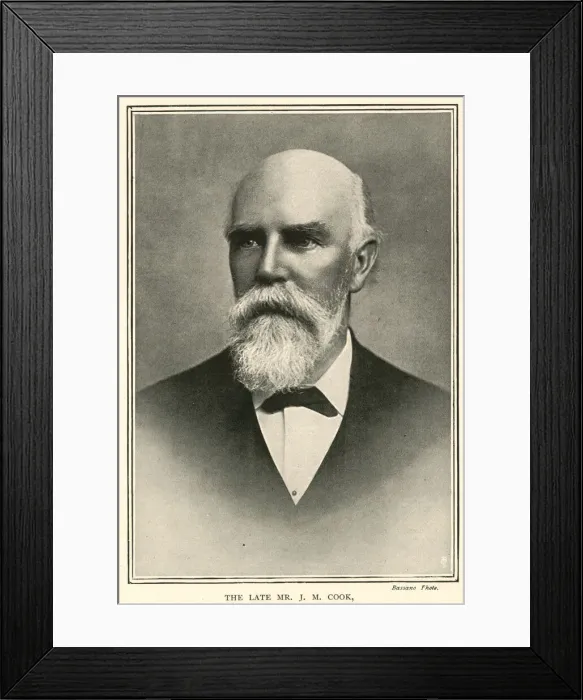 Framed Print : J M Cook of Thomas Cook travel company Framed Print : J M Cook of Thomas Cook travel company