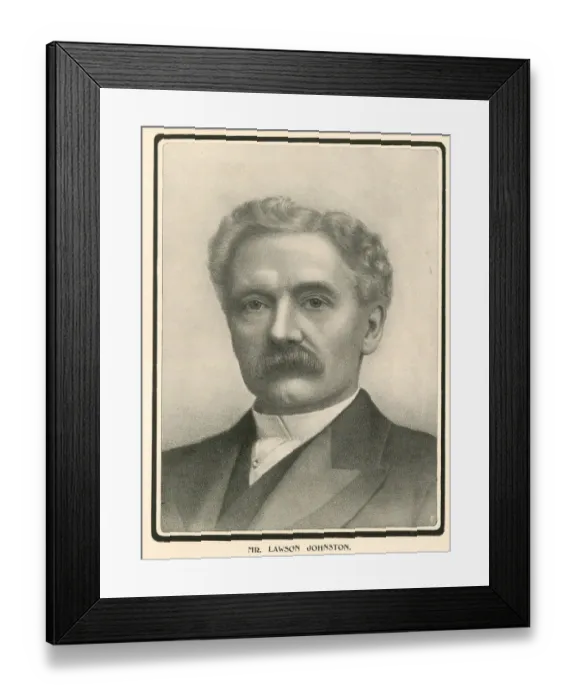 Framed Print : Lawson Johnston, founder of Bovril Framed Print : Lawson Johnston, founder of Bovril