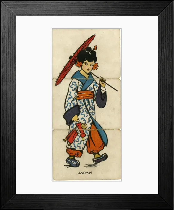 Framed Print : Many Folk Misfitz - Japan - Japanese Girl Framed Print : Many Folk Misfitz - Japan - Japanese Girl