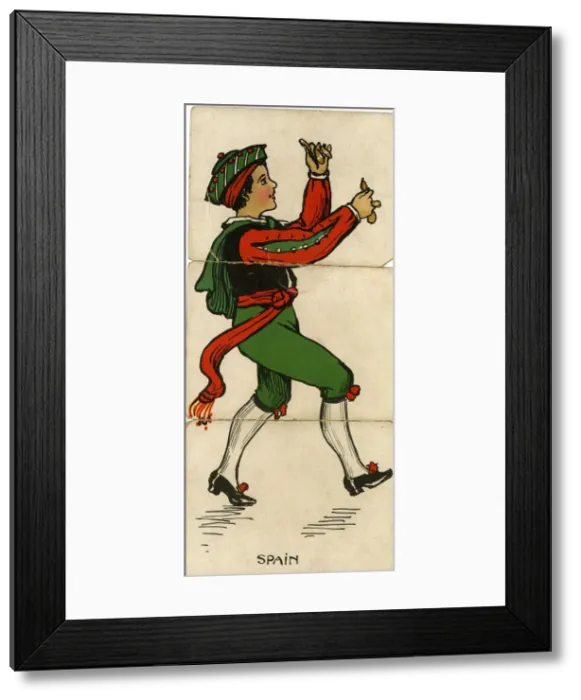 Framed Print : Many Folk Misfitz - Spain - Spanish Boy Framed Print : Many Folk Misfitz - Spain - Spanish Boy