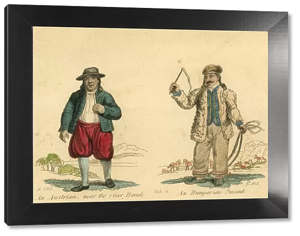 Austrian Man and Hungarian Peasant