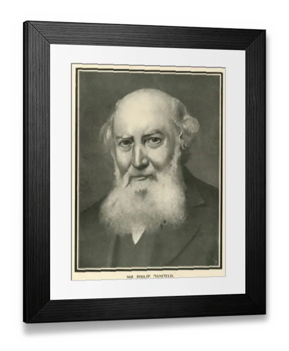 Framed Print : Sir Philip Manfield, Great Northern Boot Company Framed Print : Sir Philip Manfield, Great Northern Boot Company
