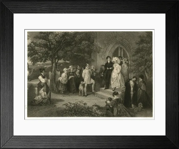 Framed Print : The Village Wedding Framed Print : The Village Wedding