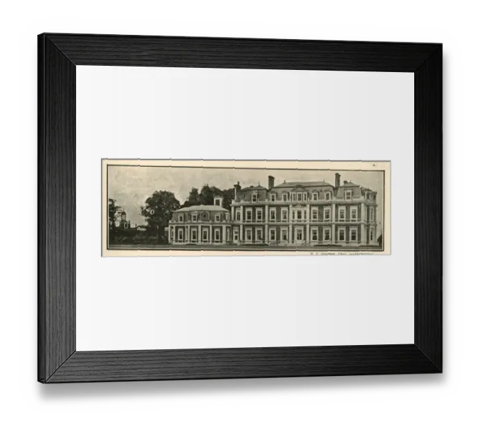Framed Print : Tring Park, residence of Lord Rothschild Framed Print : Tring Park, residence of Lord Rothschild