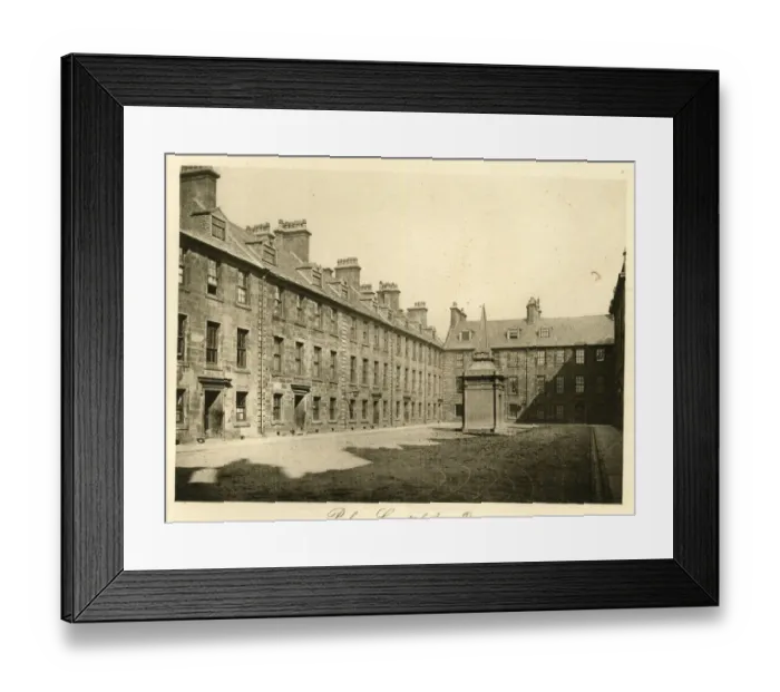 Framed Print : University of Glasgow - Professors Court looking East Framed Print : University of Glasgow - Professors Court looking East