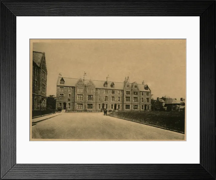 Framed Print : University of Glasgow - Professors Houses Framed Print : University of Glasgow - Professors Houses