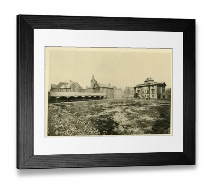 Framed Print : University of Glasgow - View from College Green Framed Print : University of Glasgow - View from College Green