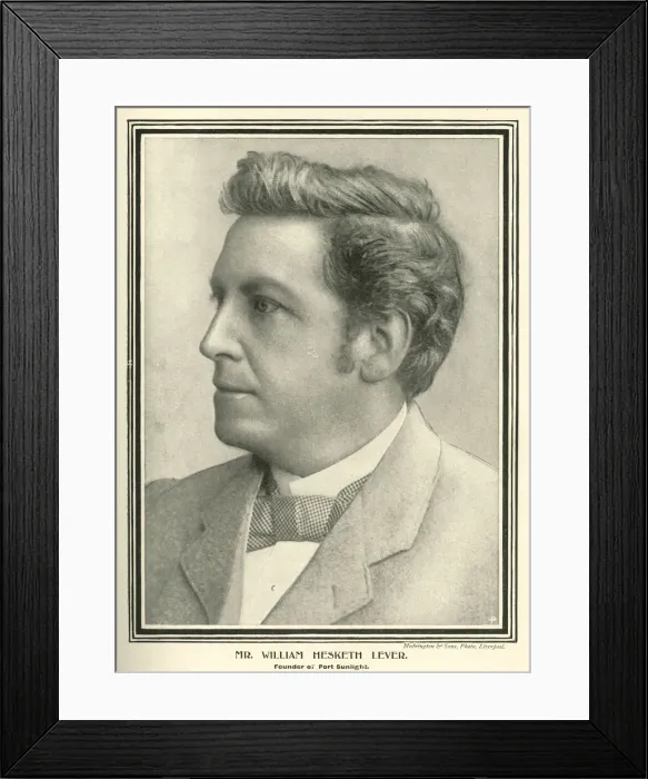 Framed Print : William Hesketh Lever, founder of Lever Brothers Framed Print : William Hesketh Lever, founder of Lever Brothers