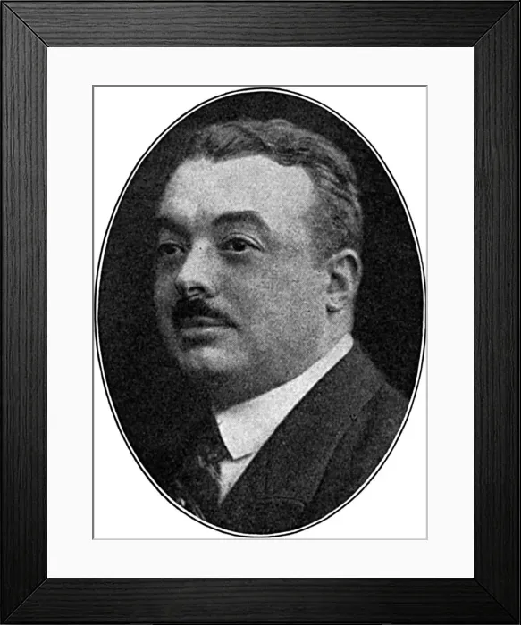 Framed Print : Arthur Giordano, managing director of Kettner s Framed Print : Arthur Giordano, managing director of Kettner s