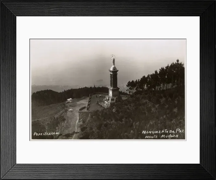 Framed Print : Peace Monument, Nossa Senhora do Monte, Madeira Framed Print : Peace Monument, Nossa Senhora do Monte, Madeira
