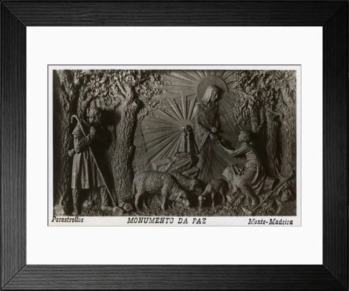 Framed Print : Peace Monument, Nossa Senhora do Monte, Madeira Framed Print : Peace Monument, Nossa Senhora do Monte, Madeira
