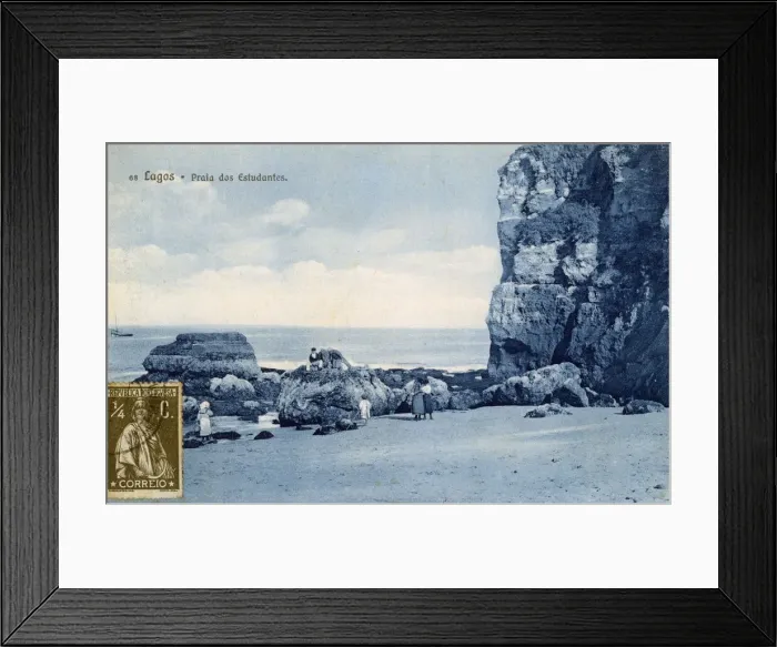 Framed Print : View of a beach at Lagos, Algarve, southern Portugal Framed Print : View of a beach at Lagos, Algarve, southern Portugal